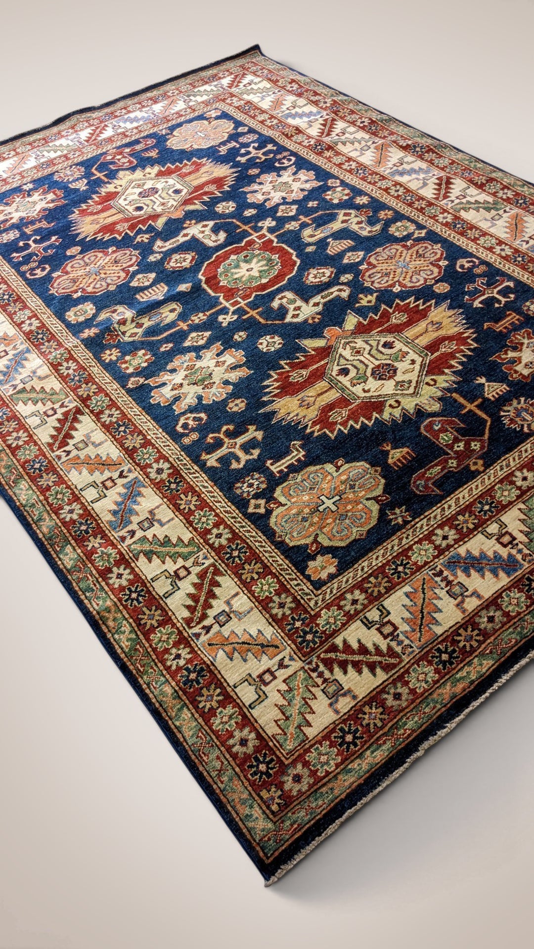Super Kazak Rug - Size: 8.5 x 6.1
