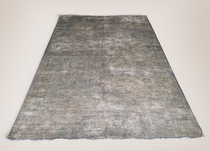 Overdyed Chobi Rug - Size: 9.7 x 6.7