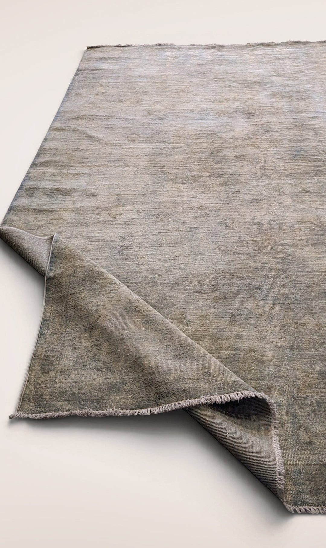 Overdyed Chobi Rug - Size: 9.7 x 6.7