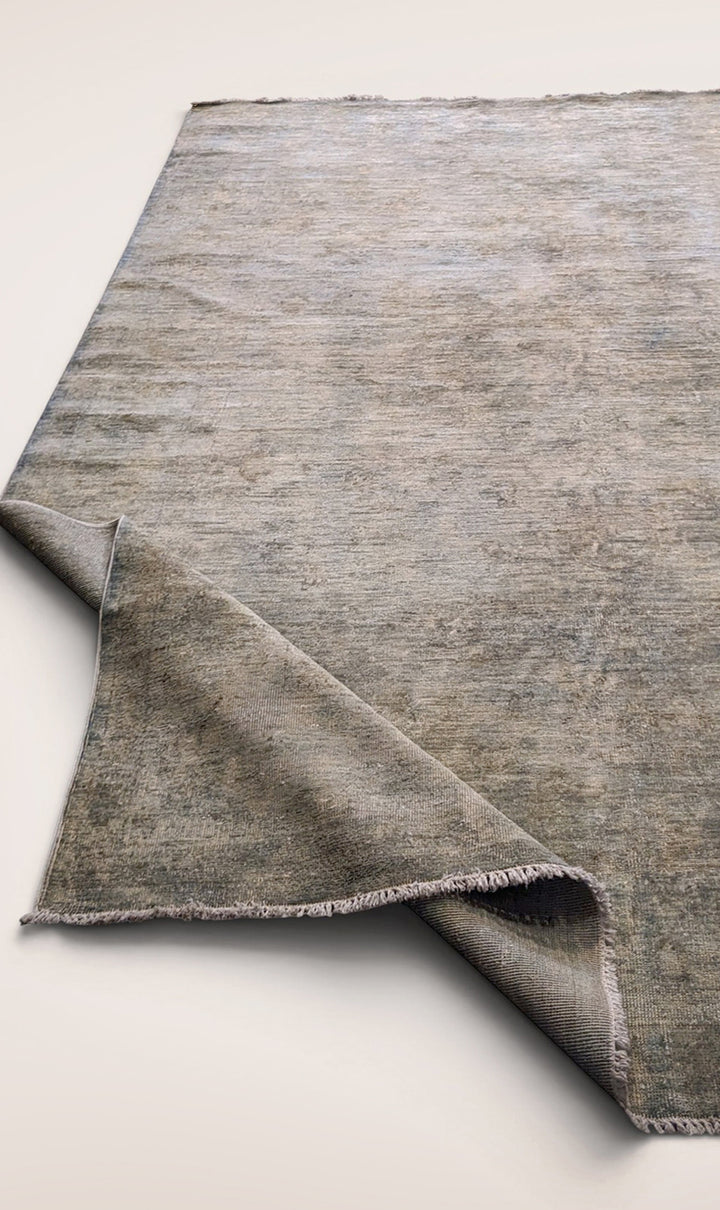 Overdyed Chobi Rug - Size: 9.7 x 6.7