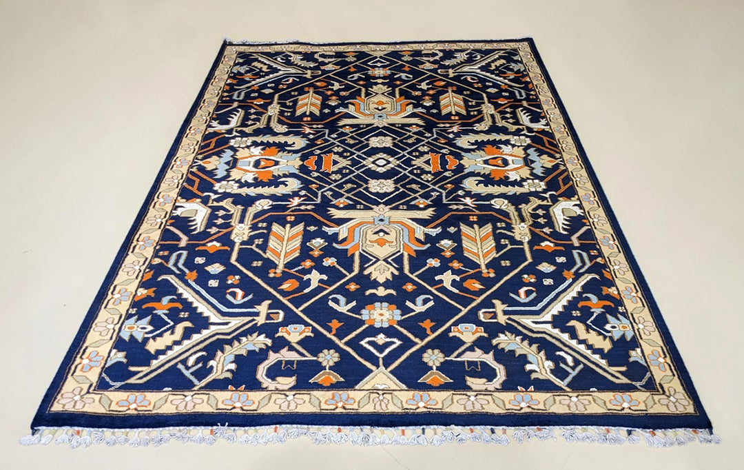 Chobi Ziegler Rug - Size: 9.2 x 6