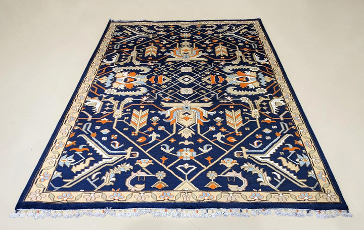 Chobi Ziegler Rug - Size: 9.2 x 6