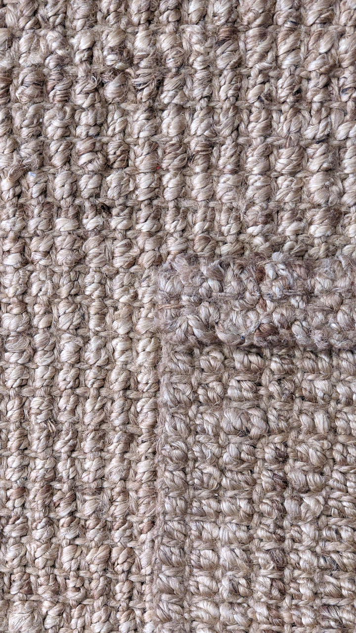 Chunky Natural Jute Rug - Size: 7.7 x 5.7