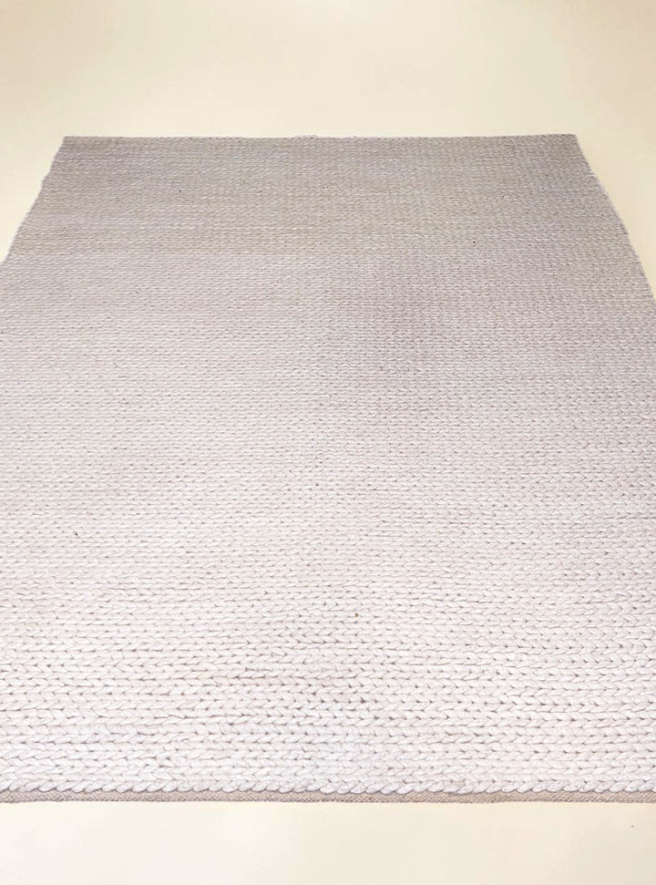 Damro Modern Textured Wool Rug - Size: 8.10 x 6