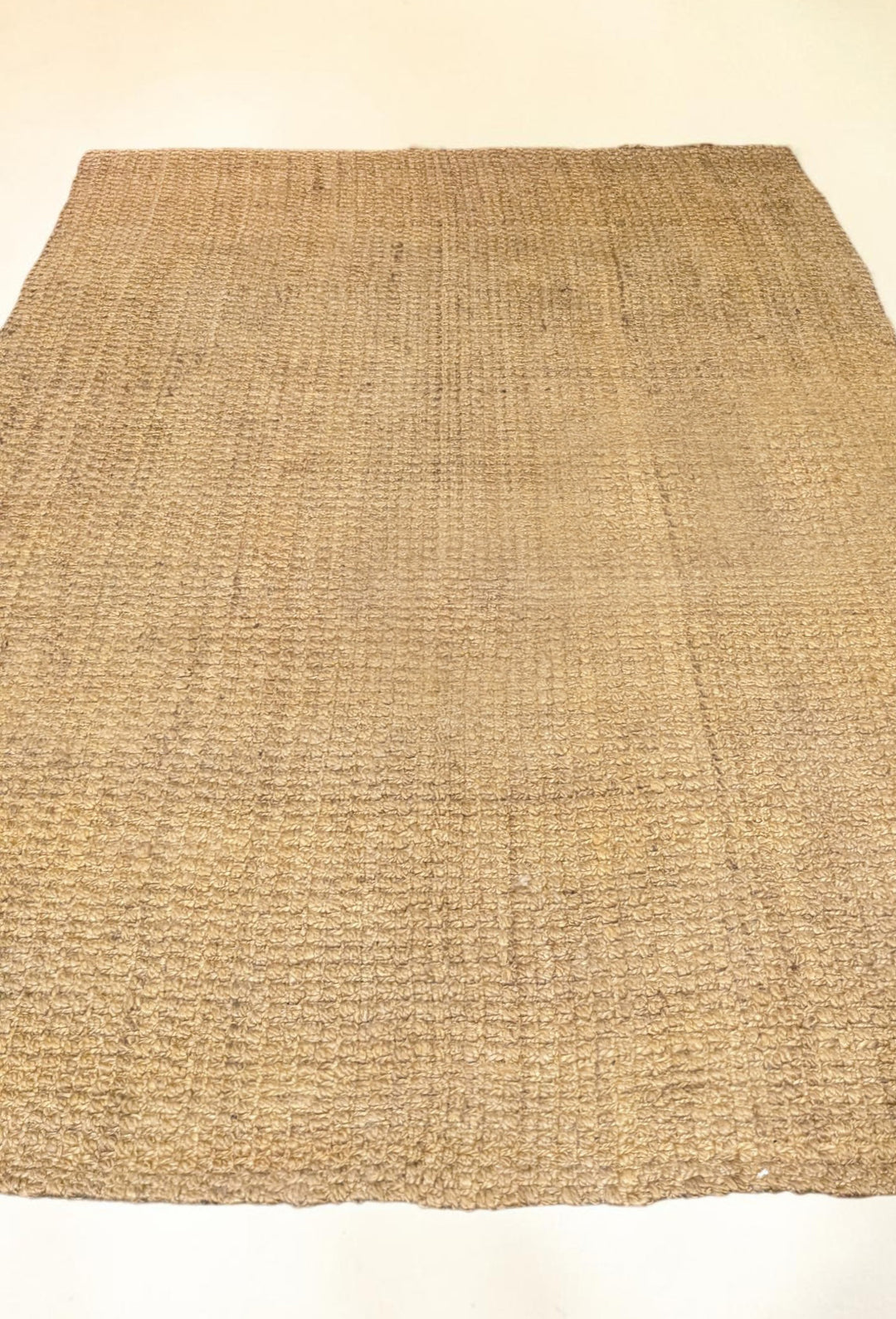 Chunky Natural Jute Rug - Size: 9.1 x 6.1