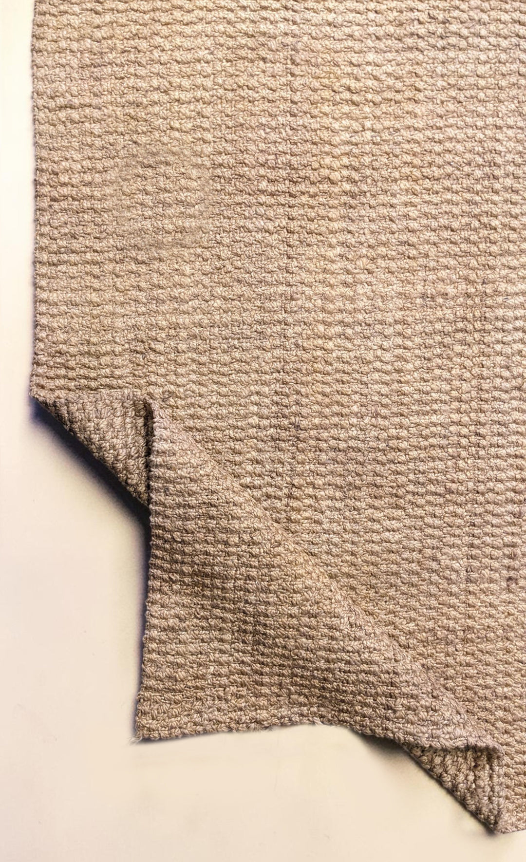Chunky Natural Jute Rug - Size: 9.1 x 6.1