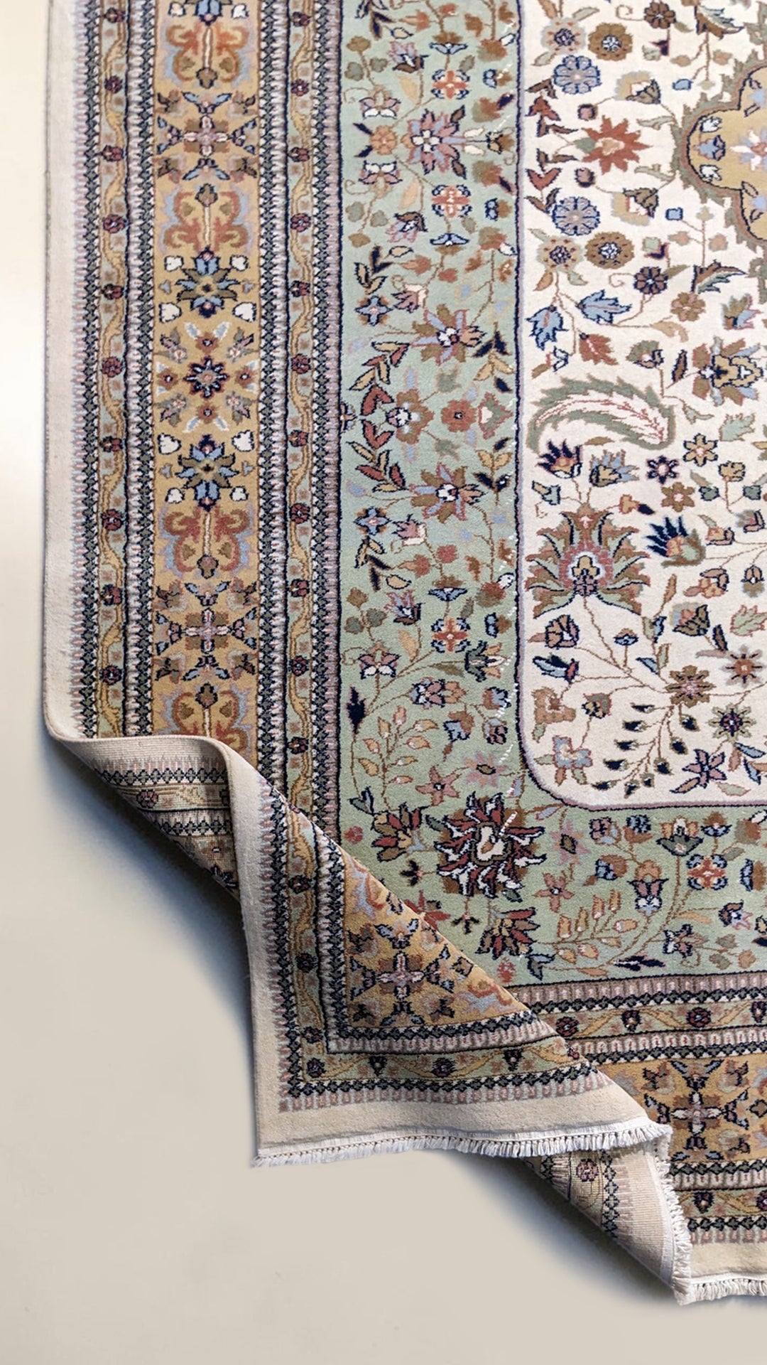 Tabriz Persian Vintage Wash Rug - Size: 11.8 x 8.10