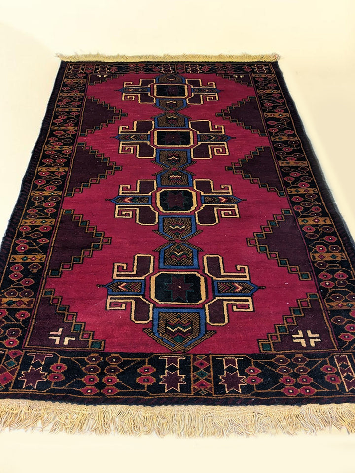 Baluchi Tribal Rug - Size: 6.6 x 3.6