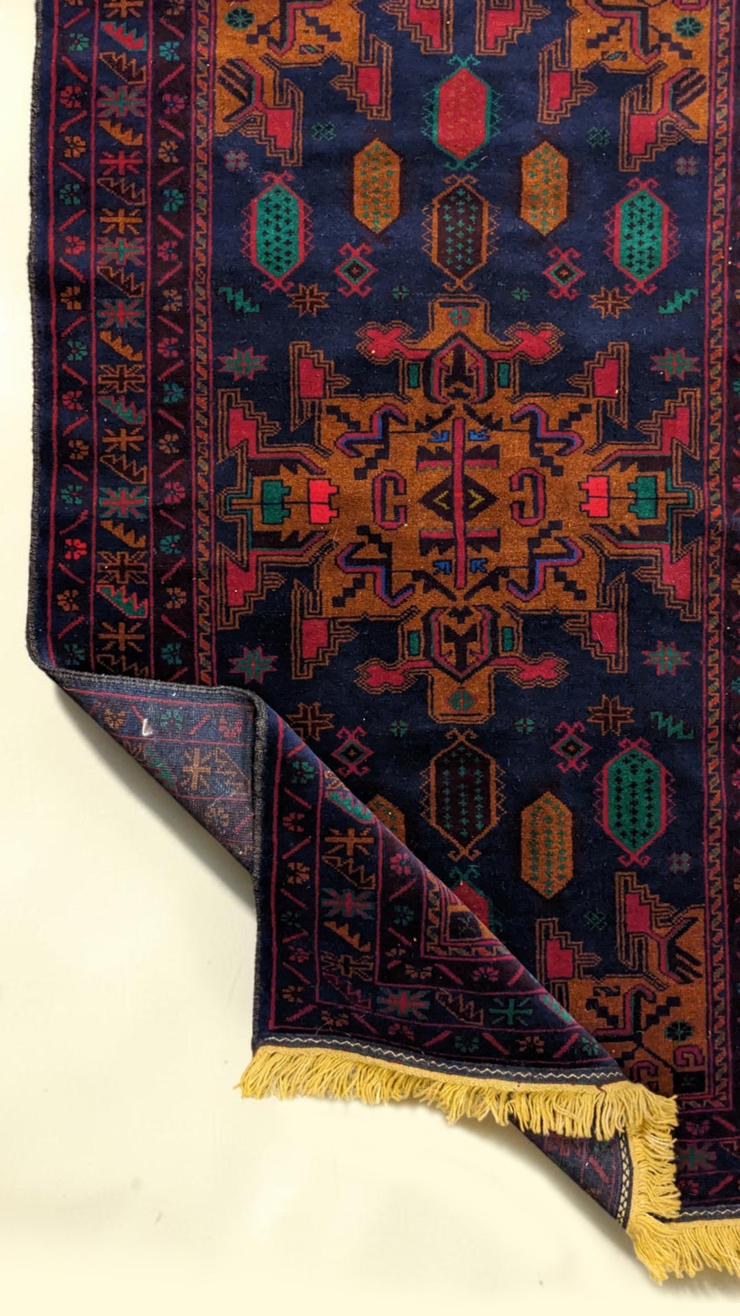 Baluchi Tribal Rug - Size: 6.3 x 3.6