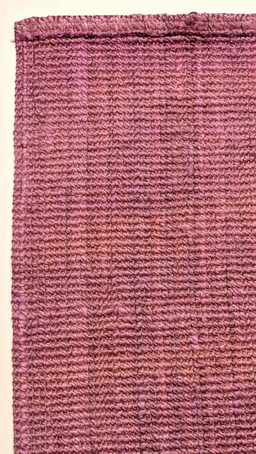 Loop Overdyed Jute Rug - Size: 7.6 x 5.2