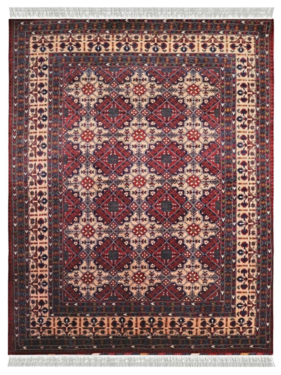 Mazar Sharif Rug - Size: 6.6 x 5