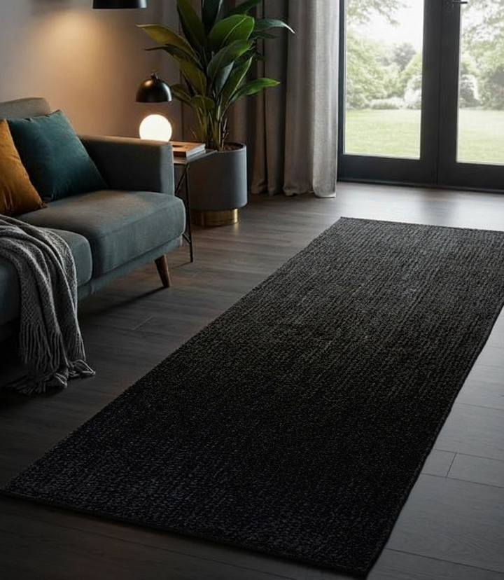 Chunky Overdyed Jute Runner - Size: 9.6 x 2.5