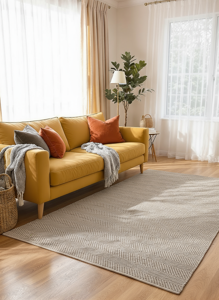 Loop Overdyed Jute Rug - Size: 7.10 x 5