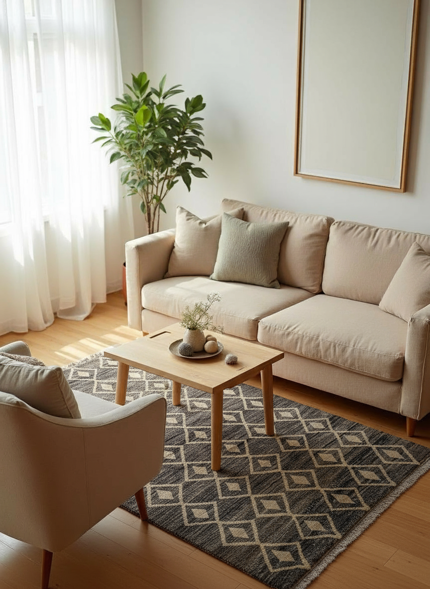 Ifrane Hand Knotted Rug - Size: 8.8 x 6.1