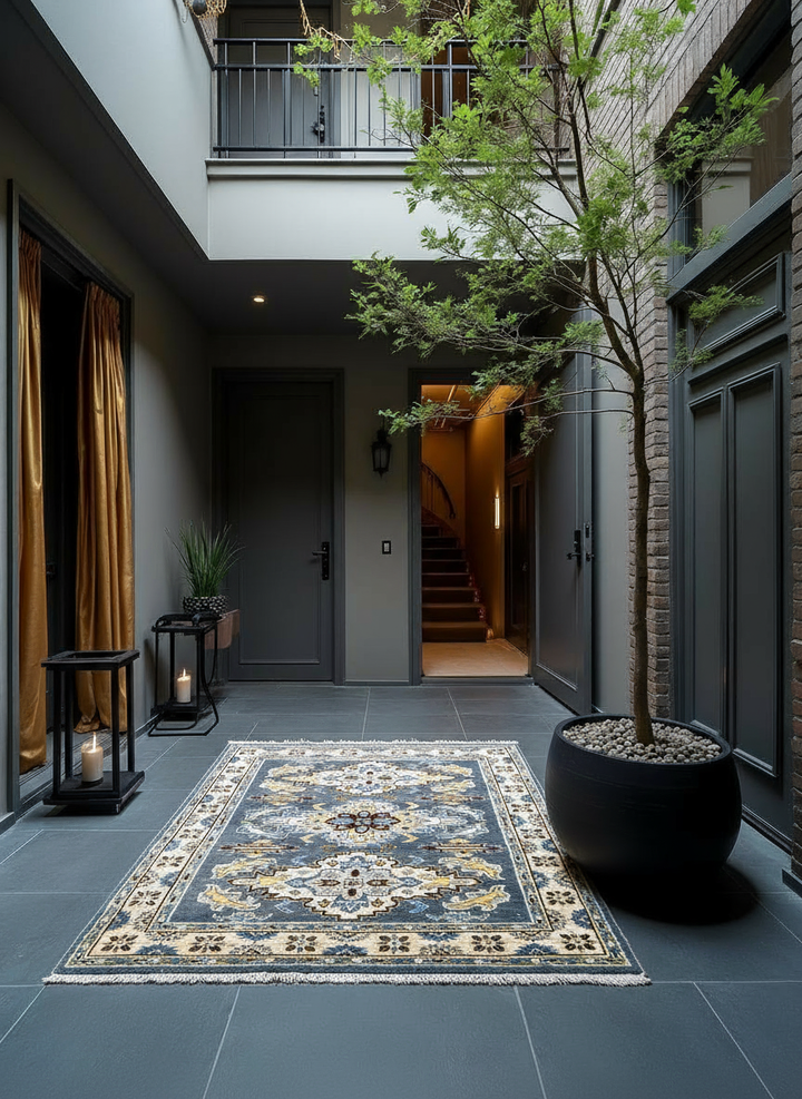 Cinzento - Size: 8 x 5.7