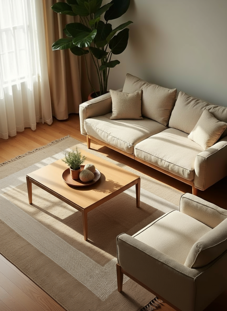Sanova Natural Jute Rug - Size: Custom