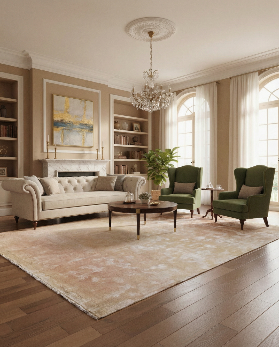 Kael Hand Tufted Rug - Size: 10.3 x 8