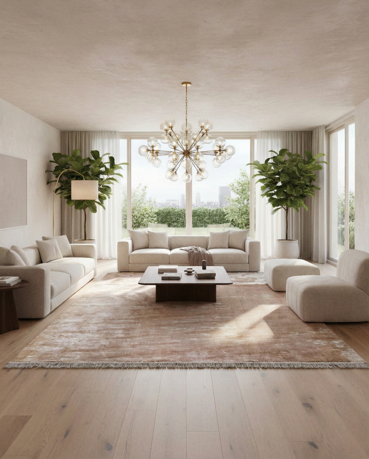 Zani Hand Tufted Rug - Size: 9.7 x 8