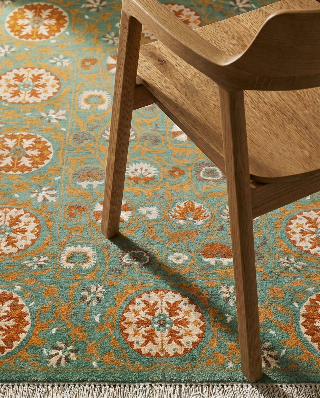 Suzani Modern Chobi Rug - Size: 9.2 x 6.2