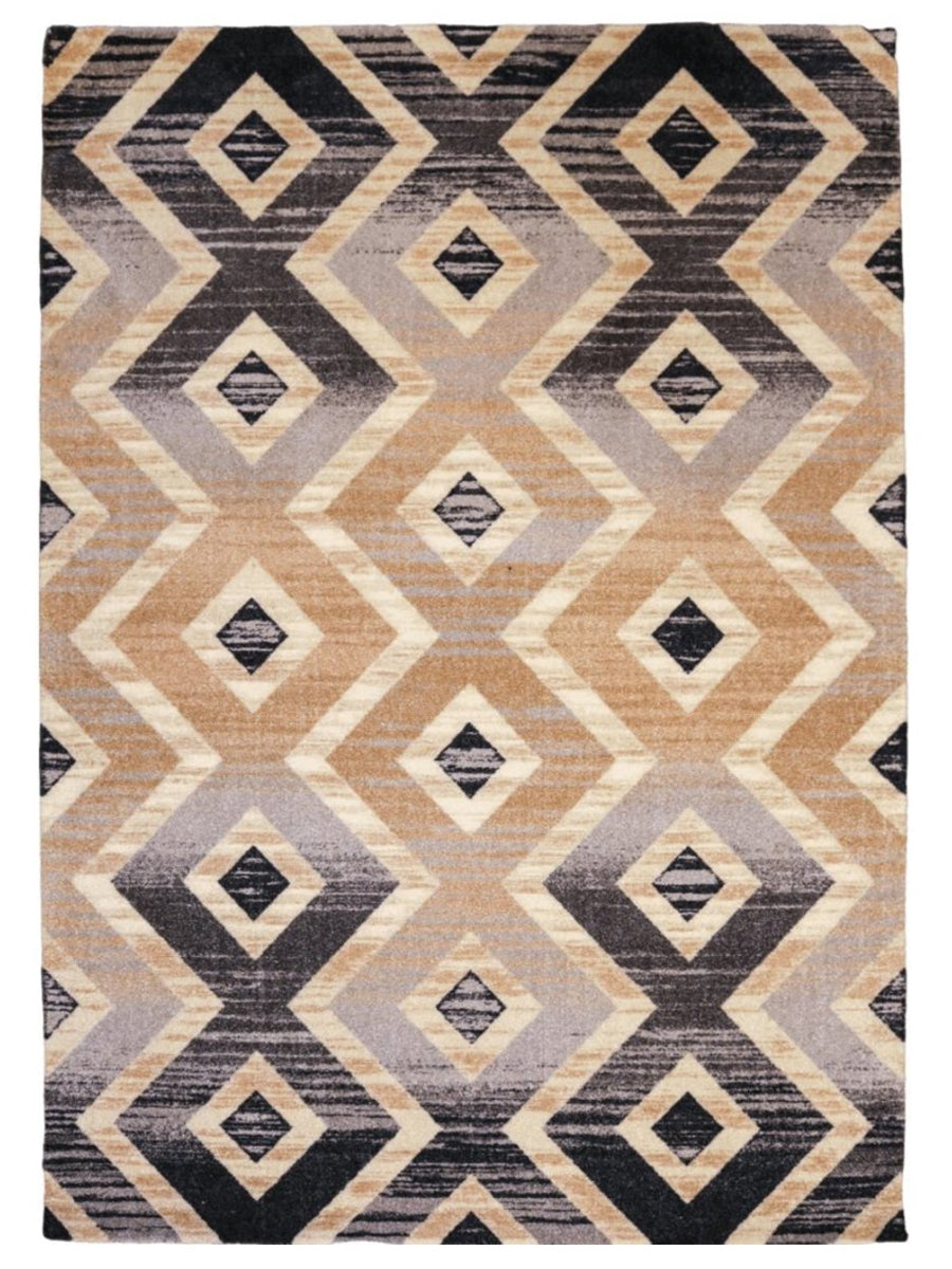Premium Geometric Modern Rug - Size: 7.6 x 5.3 - Imam Carpet Co