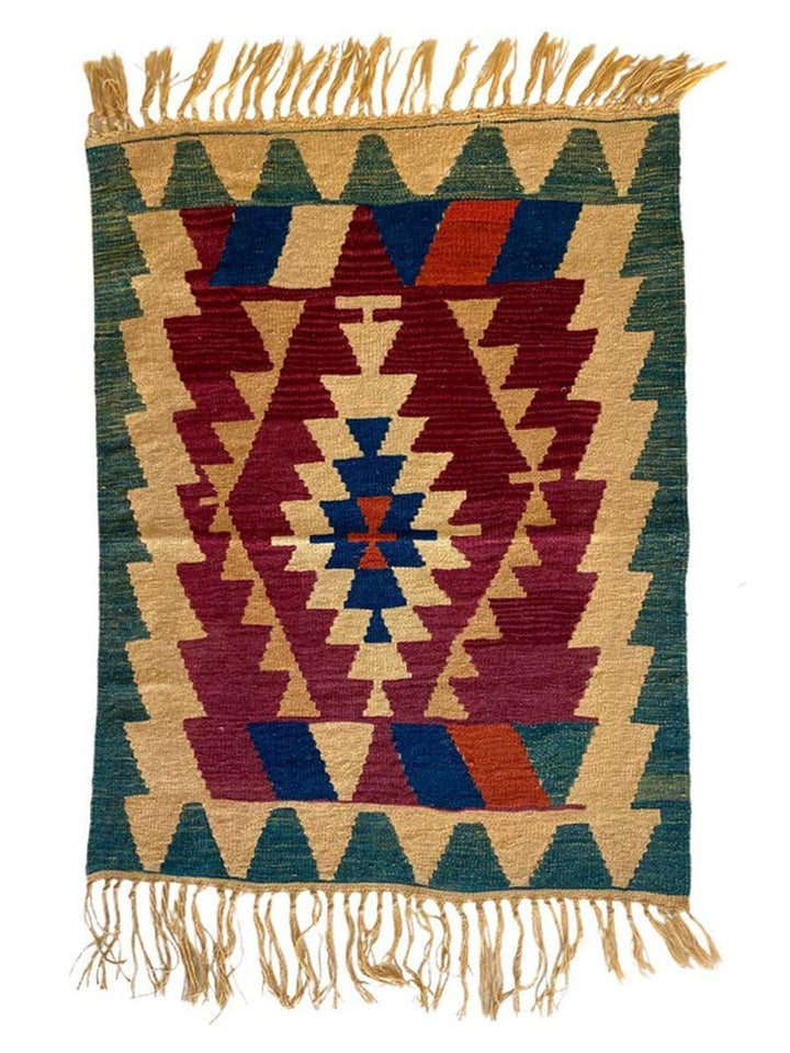 Modern Turkish Kilim - Size: 3.8 x 2.10