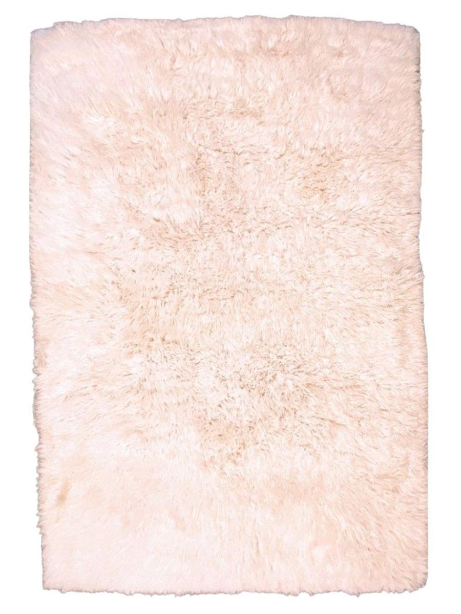 Moroccan Wool Solid Shag Rug - Size: 8 x 5.10