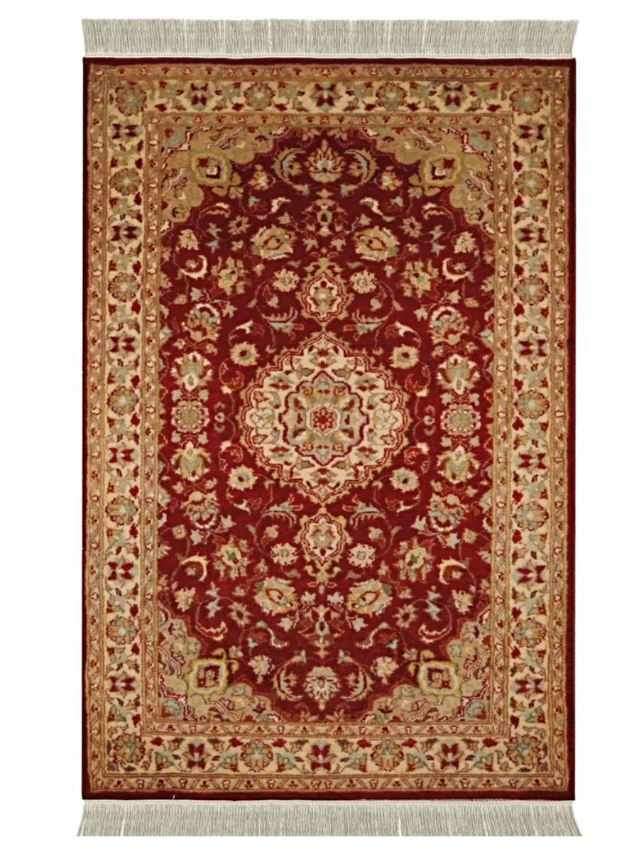 Pakistani Double Knot Rug - Size: 5 x 3