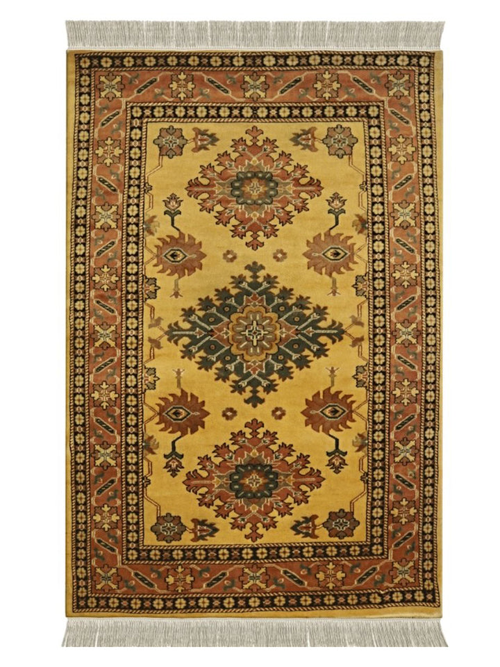 Pakistani Double Knot Rug - Size: 6 x 4