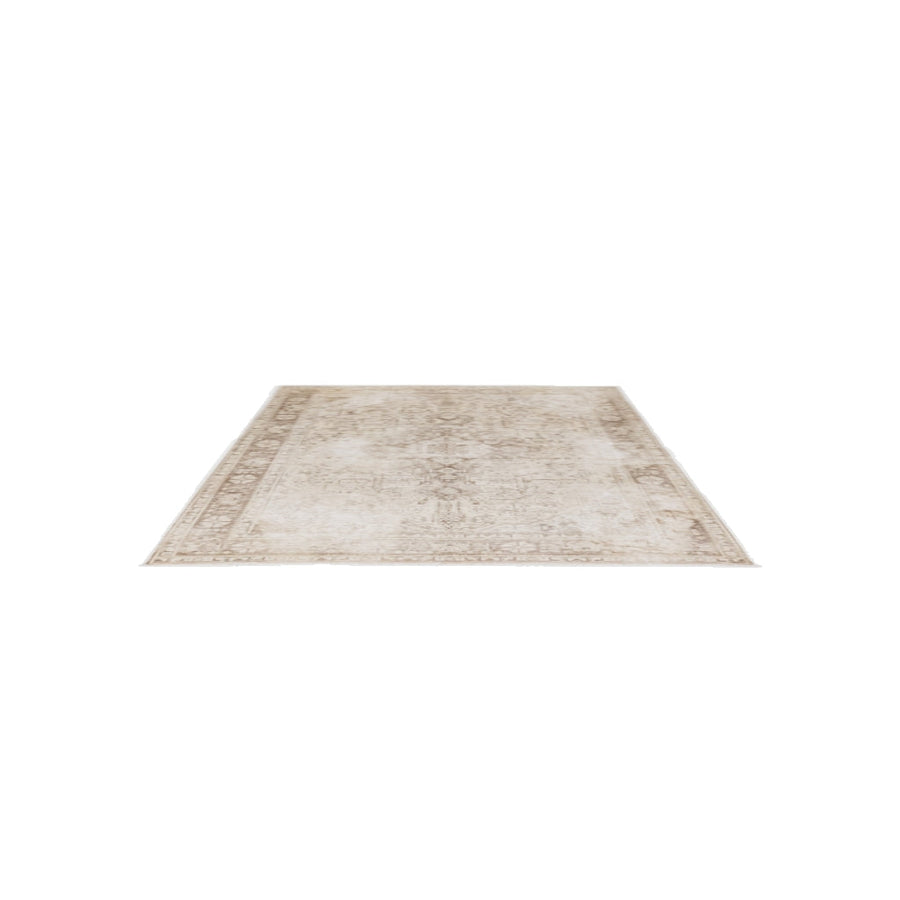 Hamadan Persian Vintage Wash Rug — 9.2 x 6.4, transparent AR model (2.7940 × 1.9304 m)