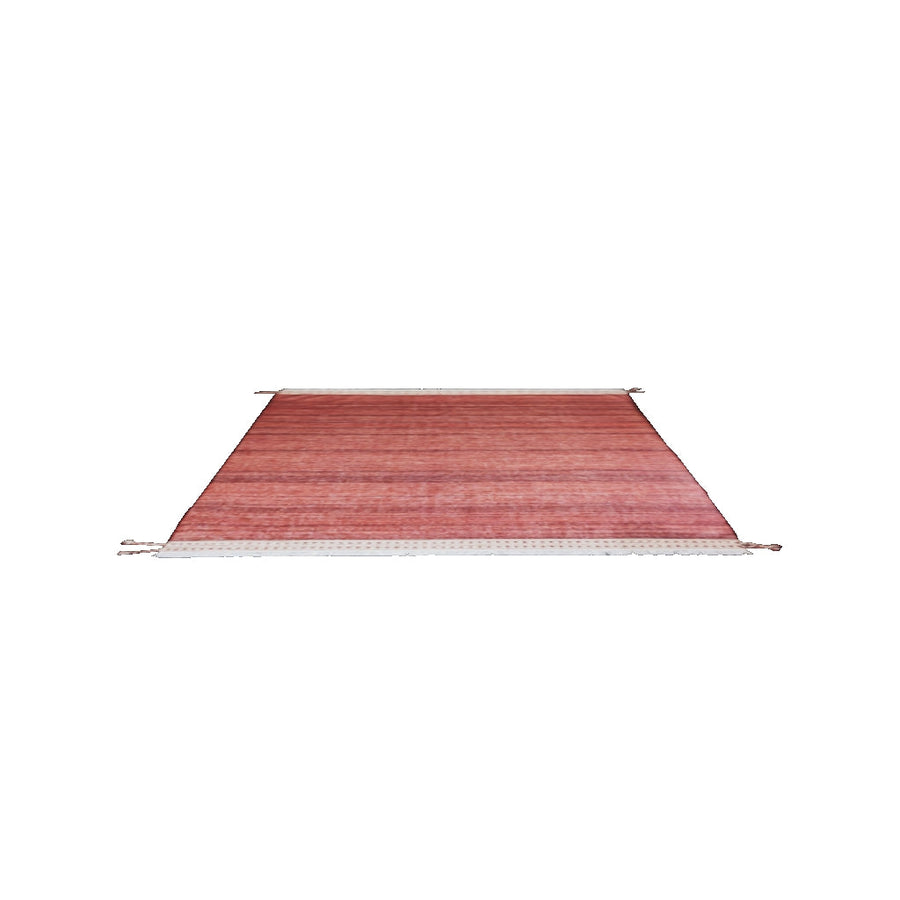 Kiln Flatweave Rug — 10.3 x 8.5, transparent AR model (3.1242 × 2.5654 m)