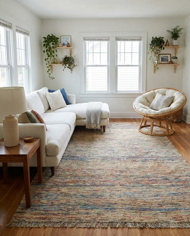 Modern Chobi Rug - Size: 7.2 x 5.5