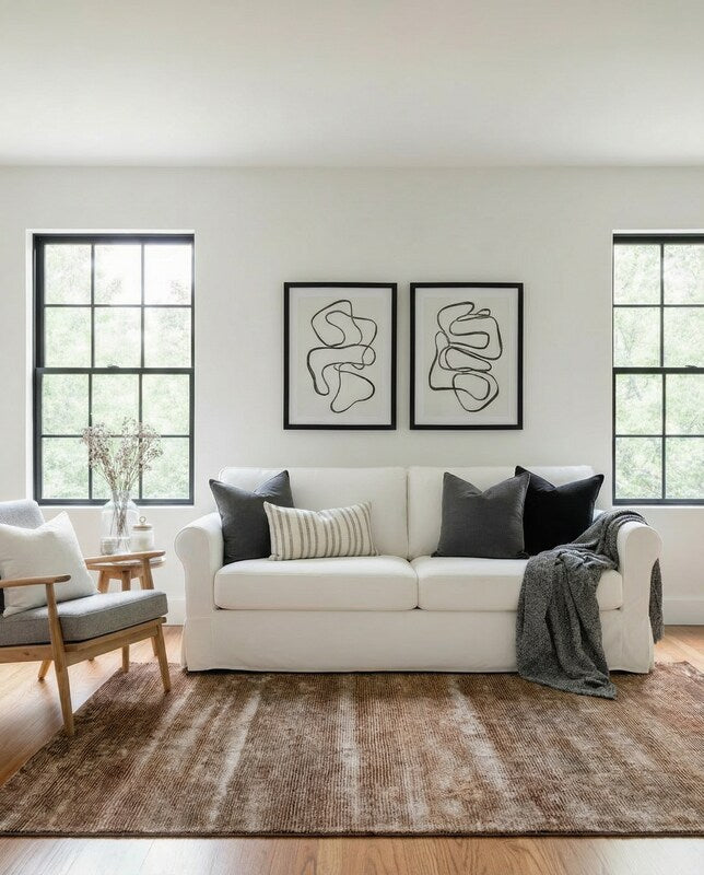 Lenu Hand Tufted Rug - Size: 10.11 x 7.11