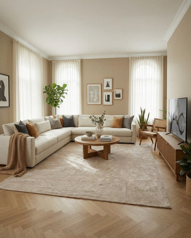 Evoa Hand Tufted Rug - Size: 10 x 7