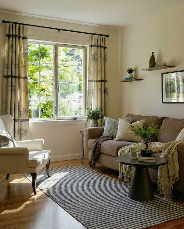 Modern Flatweave Runner - Size: 8 x 2.7