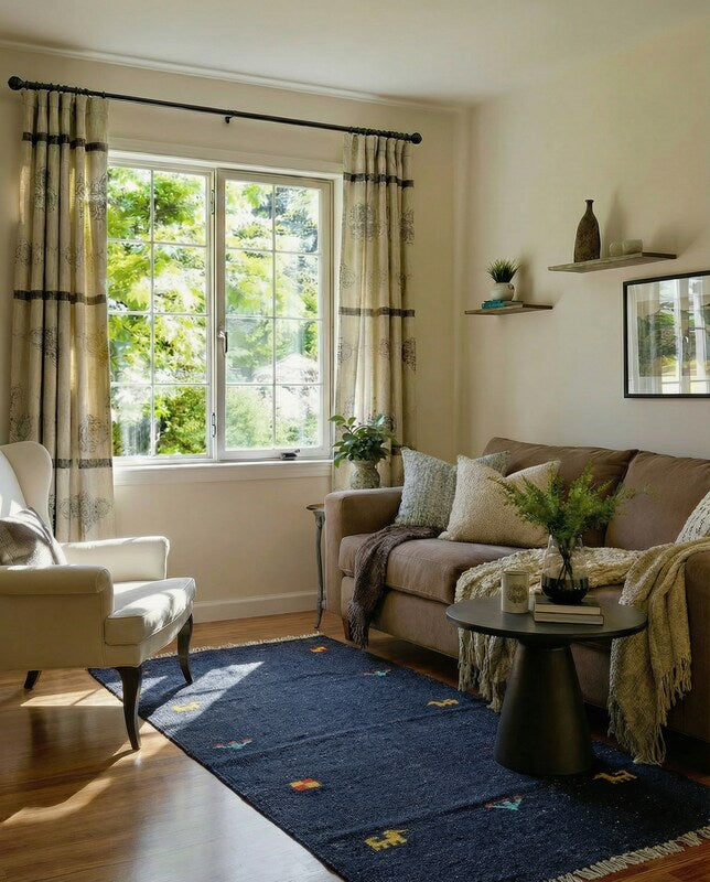 Turkish Flatweave Vintage Kilim Rug - Size: 4.2 x 2.1