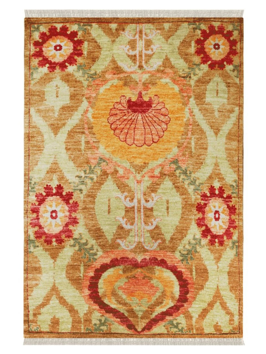 Suzani Rug - Size: 7.5 x 5