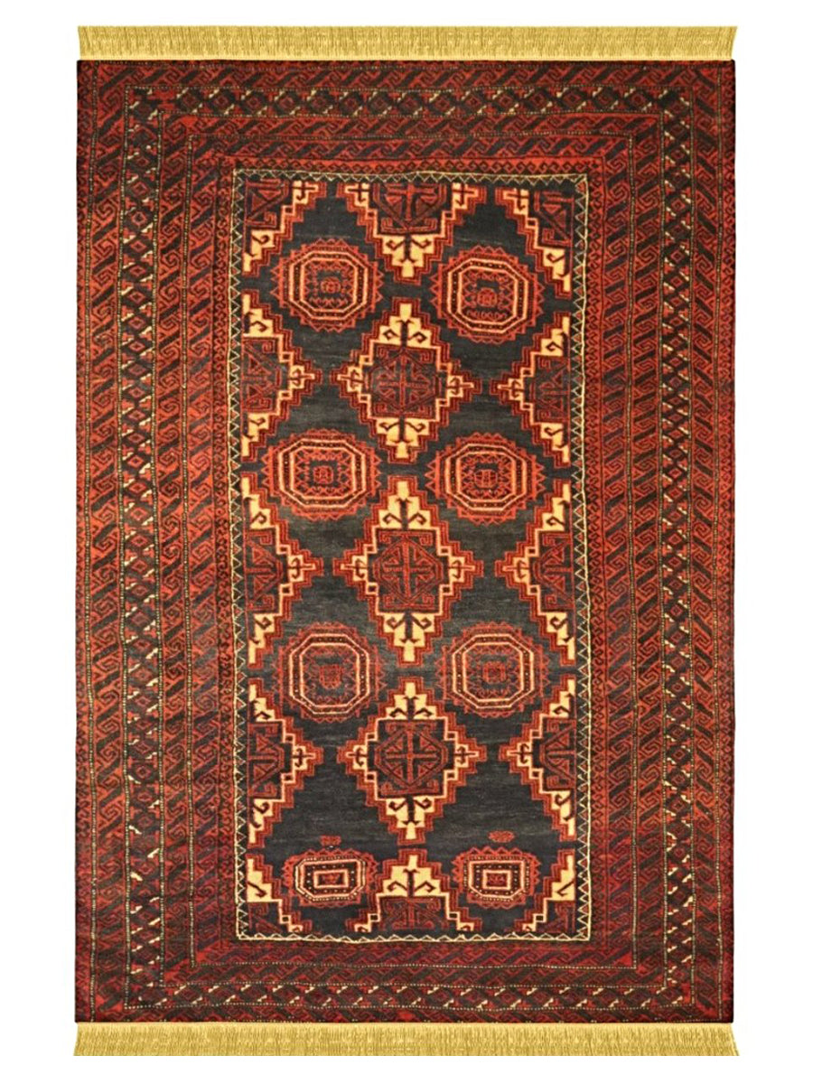 Hirati Tribal Rug - Size: 6.3 x 3.11 - Imam Carpet Co