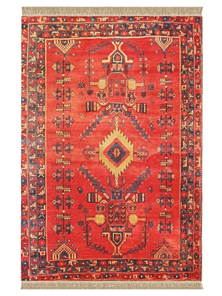 Abshari Tribal Rug - Size: 6.2 x 4.11 - Imam Carpet Co