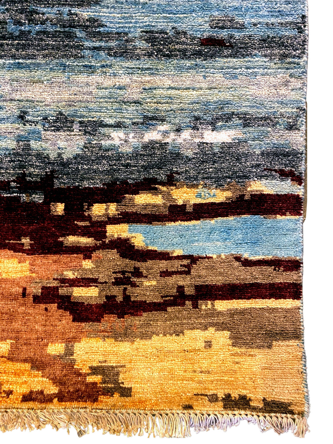 Abstract Modern Rug - Size: 9.4 x 6.3 - Imam Carpet Co