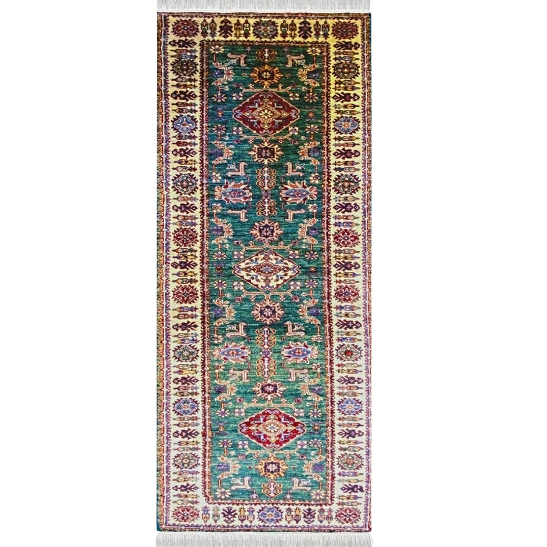 Super Kazak Rug - Size: 8 x 2.8 (Runner) - Imam Carpet Co