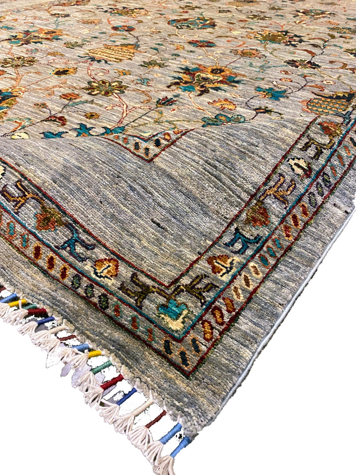 Gul - Size: 10.2 x 6.8 - Imam Carpet Co