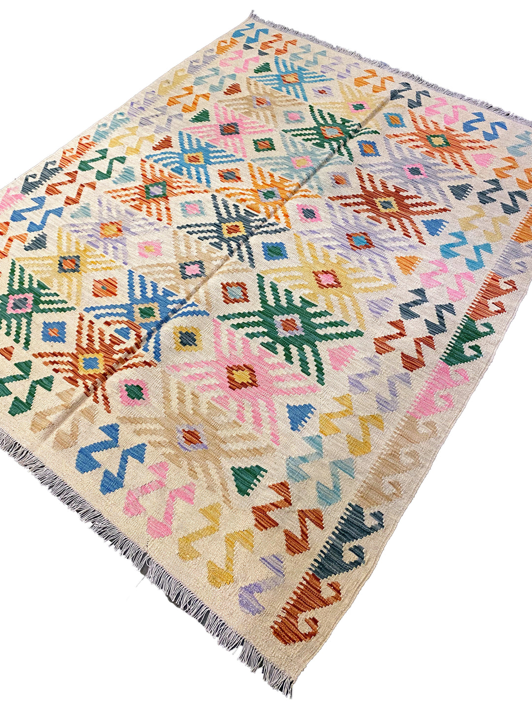 Mavi - Size: 6.2 x 5 - Imam Carpet Co