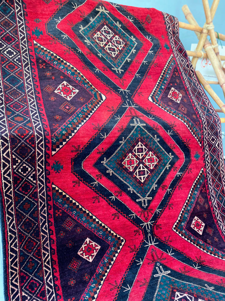 Dearg - Size: 9.6 x 4.4 - Imam Carpet Co