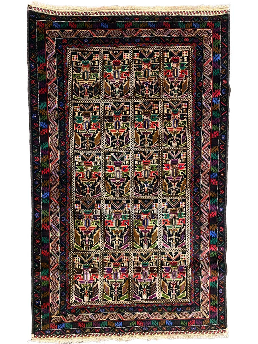 Gul - Size: 6.5 x 3.11 - Imam Carpet Co