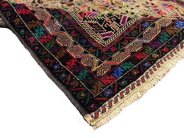 Gul - Size: 6.5 x 3.11 - Imam Carpet Co