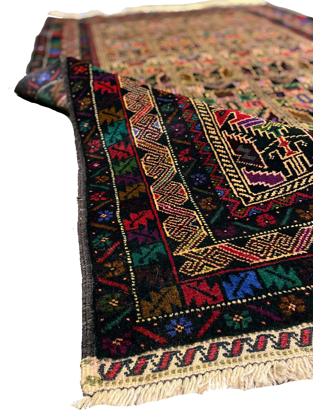 Gul - Size: 6.5 x 3.11 - Imam Carpet Co