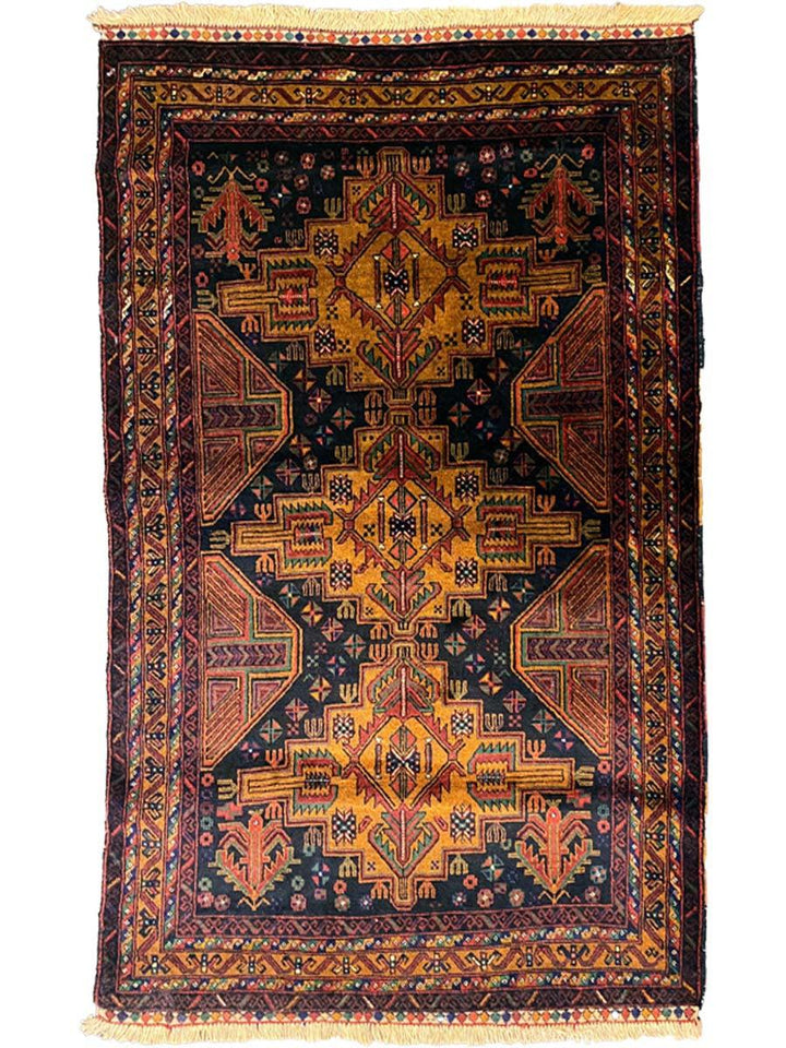 Herati Balochi Tribal Rug - Size: 6.4 x 4 - Imam Carpet Co