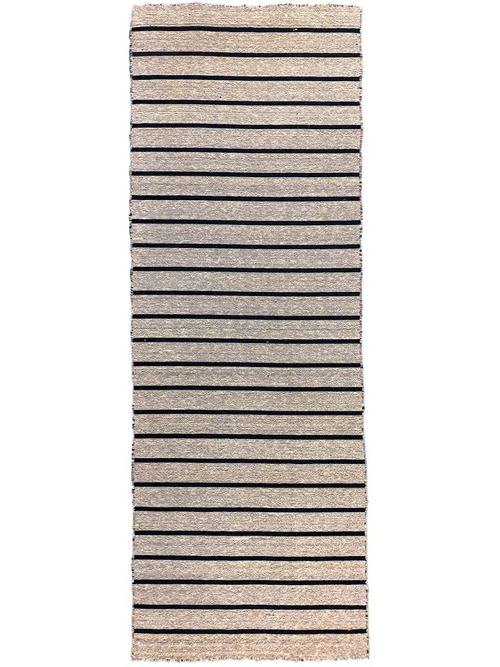 Modern Stripe Runner - Size: 8 x 2.7 - Imam Carpet Co
