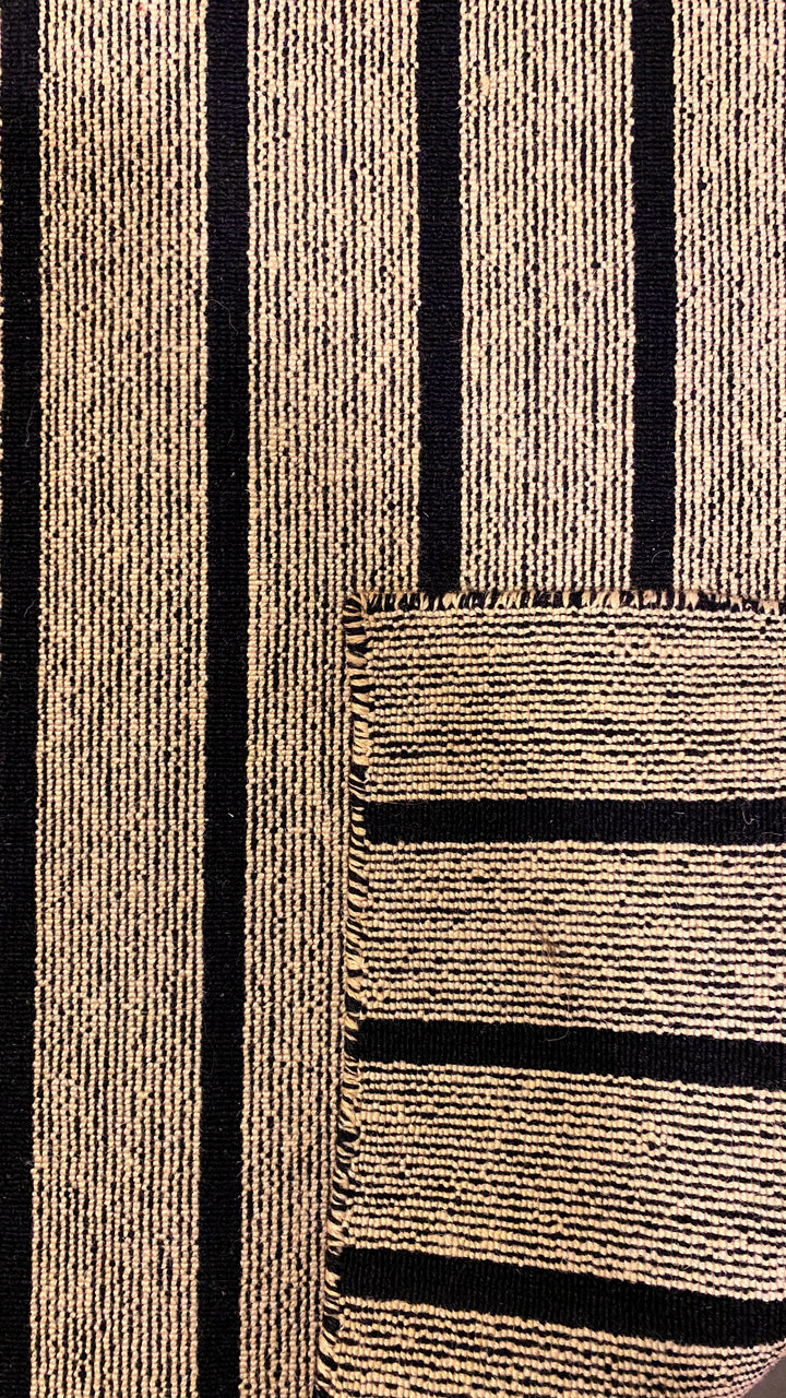 Modern Stripe Runner - Size: 8 x 2.7 - Imam Carpet Co