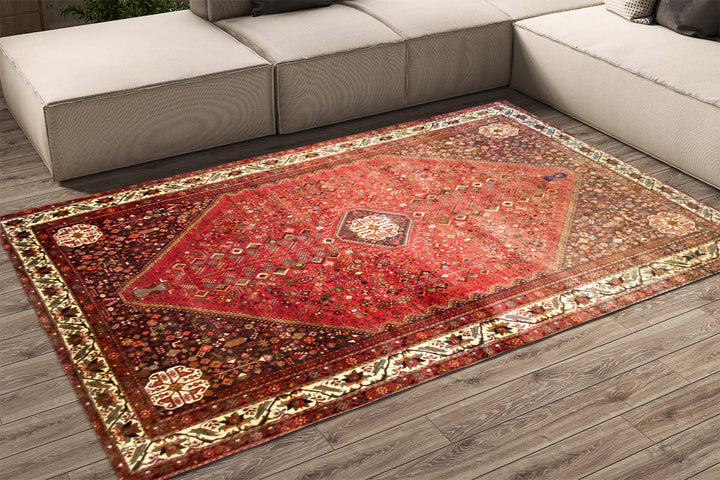 Sangam - Size: 9.11 x 6.9 - Imam Carpet Co